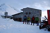 02 Don Mauro Maca Luca Marco alla partenza dal rifugio Capanna